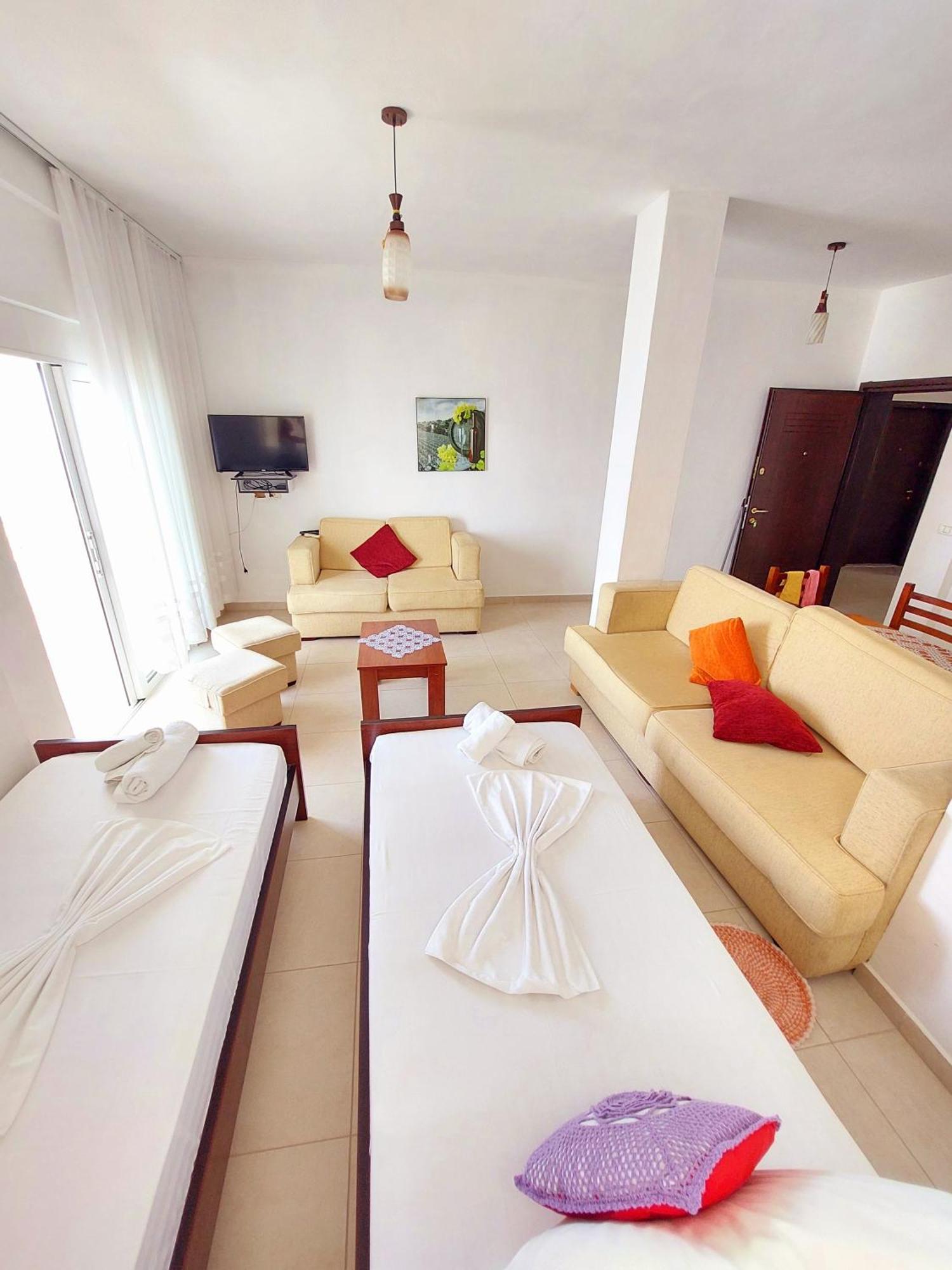 Makla Apartment Sarande Phòng bức ảnh
